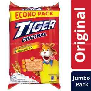 Kraft TigerOriginal Biscuit Jumbo 364.8g - Kraft TigerOriginal Biscuit Jumbo 364.8g