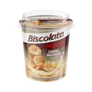 BISCOLATA    Biscuit w Caramel Macchiato Cream Filling 115 g.