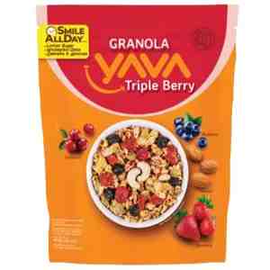 Yava Granola Triple Berry 90 g - Yava Granola Triple Berry 90 g