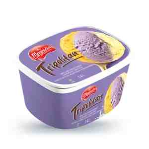 Magnolia Tripolitan Ice Cream 1.4L - Magnolia Tripolitan Ice Cream gives you three diff
