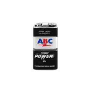 ABC Super Power Heavy Duty HitamPerak Kotak S6PSG-1 9V6F22 1pcs - ABC SUPER POWER HVY DUTY HTMPRK KOTAK S6PSG-1 9V