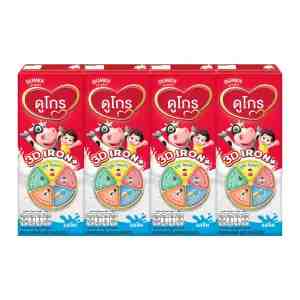 DUMEX  UHT  1  Dugro UHT Milk Product Plain180 ml. x 4