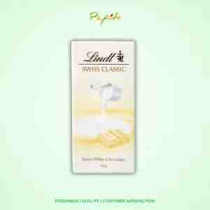 LINDT WHITE CHOCOLATE 100GR - LINDT WHITE CHOCOLATE 100GR