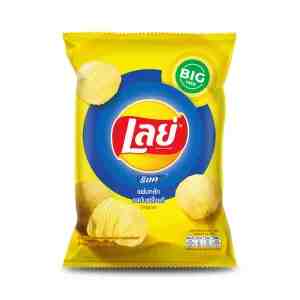69 . LAYS Rock Ridged Potato Chips Original 69 g.