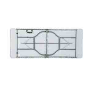 ACE BLOWMOLD FOLDING TABLE WHITE 183CM - ACE BLOWMOLD FOLDING TABLE WHITE 183CM