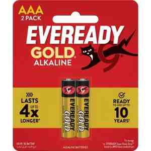 EVEREADY GOLD AL AAA 2PCS