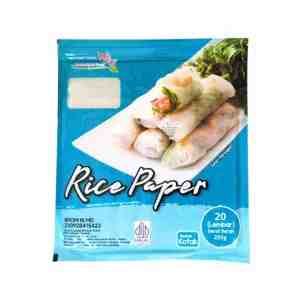 DASUIB RICE PAPER 20S KOTAK PCK 200GR