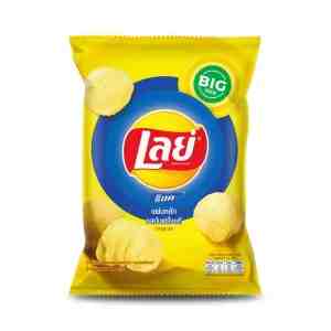 69 . LAYS Rock Ridged Potato Chips Original 69 g.