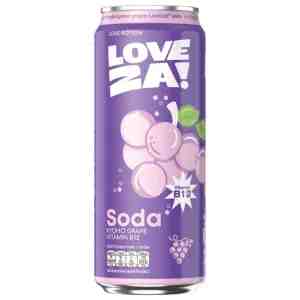 330_TongtinLoveza Soda Kyoho 330ml - Tongtin Love Potion Loveza Soda Kyoho Grape Flavor