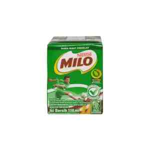 Milo Activ-Go Nestle Cokelat Karton Lamiat 110 Ml - Produk yang dikirimkan sesuai dengan ketersediaan