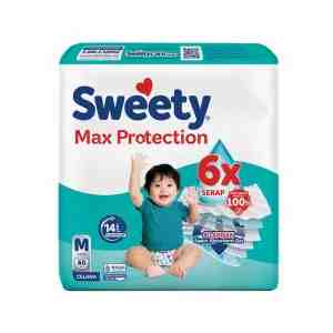 SWEETY BABY DIAPERS 60S SILVER PANTS