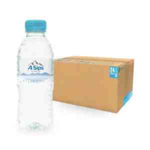 Air Mineral ASips Dus 330ml 24pcs - pAir mineral murni berkualitas yang diambil dari