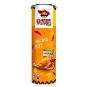MISTER POTATO CRISPS HOT  SPICY 125G - MISTER POTATO CRISPS HOT  SPICY 125G