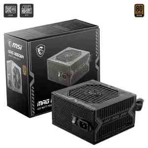MSI - Power Supply Unit PSU - MAG A650BNL - Black - Brand MSI-Power Supply Unit PSU-MAG A650BNL MAG