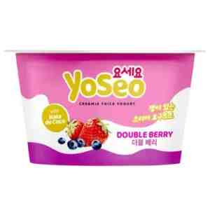 Yoseo Creamix Thick Yogurt Double Berry 65 g - Yoseo Creamix Thick Yogurt Double Berry 65 g
