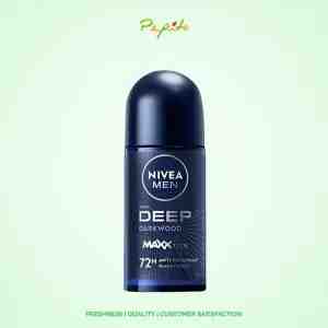 NIVEA MEN DEO ROLL ON DEEP 50ML - NIVEA MEN DEO ROLL ON DEEP 50ML