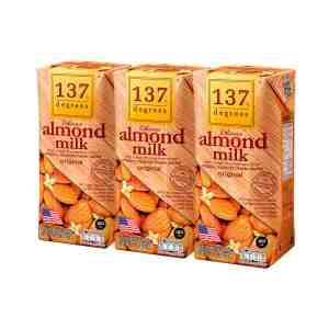 137 Degrees  180 . x 3  100 almond milk 180 ml. x 3 units