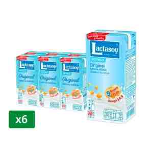 LACTASOY  200. 6 UHT Soy Milk Classic 200ml. Pack6