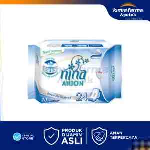Bagus Nina Anion 24 cm Isi 10 Pcs  Pembalut Wanita  Kimia Farma - Bagus Nina Anion merupakan pembalut yang memiliki