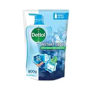 Dettol Shower Gel Cool 800g - REMOVES 99.9 ODOUR-CAUSING GERMS Effectively eli