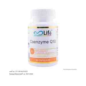 LIFE Coenzyme Q10 Dietary Supplement Product 30 Capsules