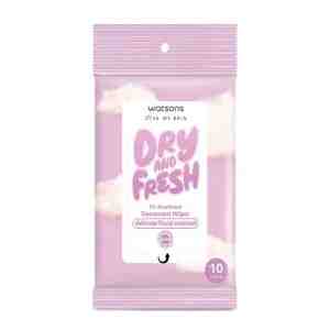 WATSONS WS DF DEO WIPS FLORAL SCE 10S - 1002540
