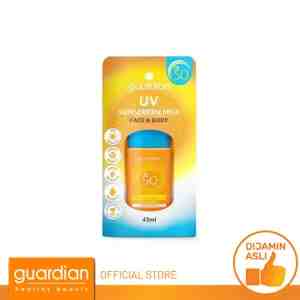Guardian Face  Body Uv Sunscreen Milk Spf50 45Ml 3118385 - Guardian Face  Body UV Sunscreen Milk Spf50 45Ml