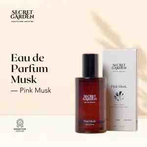 SECRET GARDEN EDP PINK MUSK 50ML - PINK MUSK Wangi mewah dari bunga mawar dengan sen