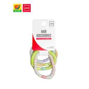 UNO  4  UNO Hair Ties Pastel, 4 pcs - -