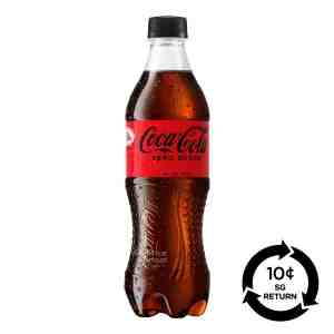 BCRS Coca-Cola Bottle Drink - Zero Sugar - BCRS Coca-Cola Bottle Drink - Zero Sugar