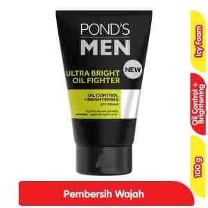 Ponds Men Pembersih Wajah Foam untuk Kulit Kusam  Berminyak 100 g - Ponds Men Pembersih Wajah Foam untuk Kulit Kusam
