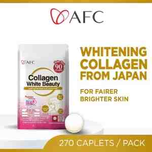 AFC JAPAN Collagen White Beauty Dietary Supplement caplets 270s 37734 - AFC JAPAN Collagen White Beauty Dietary Supplement