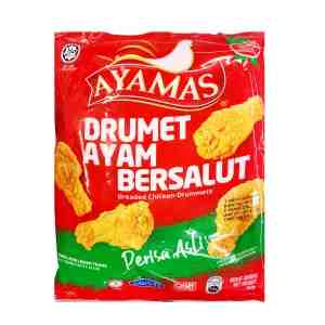 Ayamas Breaded Chicken Drummets 850g - Ayamas Breaded Chicken Drummets 850g
