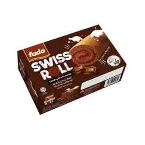 FUDO SWISS ROLL CHOCOLATE 18GX6 - FUDO SWISS ROLL CHOCOLATE 18GX6