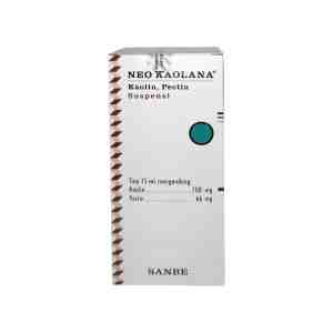 Neo Kaolana Sanbe Suspensi Dus, Botol 120 Ml - NEO KAOLANA Sanbe SUSPENSI adalah obat yang mengan