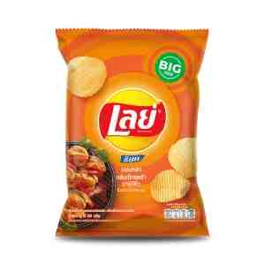 69 . LAYS Rock Extra BBQ 69 g.