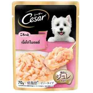 70_CesarChickenMeatInJelly 70g - Cesar Craft Dog Adult Chicken In Jelly Dog Food Pr