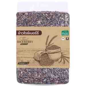 1. Silver Pin Riceberry 1kg. - Silver Pin Riceberry 1kg.