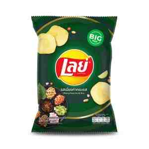 69 . LAYS Miengkam Krobros Flavor 69 g.