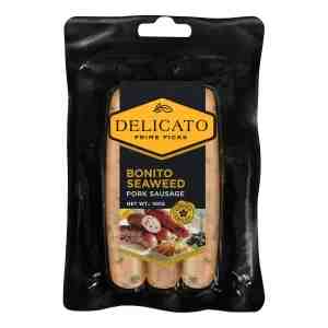 Delicato Pork Sausage - Bonito Seaweed - Delicato Pork Sausage - Bonito Seaweed