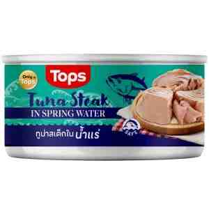 185_Tops Tuna Steak in Spring Water 185g. - Tops Tuna Steak in Spring Water 185g.