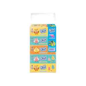 -, 80  x 5 So Soft Facial Tissue -, 80 sheets x 5 - -