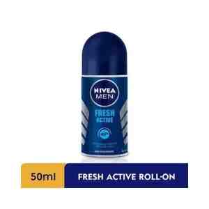 NIVEA MEN DEODORANT FRESH ACTIVE ROLL ON 50ML - NIVEA MEN DEODORANT FRESH ACTIVE ROLL ON 50ML 1000