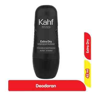 Kahf Deodoran Roll On Pria Extra Dry 45 ml - Kahf Deodoran Roll On Pria Extra Dry 45 ml