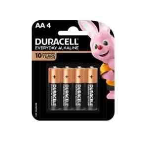 DURACELL 5015818 EVERYDAY ALKALINE AA 4S - DURACELL 5015818 EVERYDAY ALKALINE AA 4S