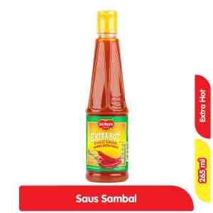 Del Monte Saus Sambal Ekstra Pedas 265 ml - Del Monte Saus Sambal Ekstra Pedas 265 ml