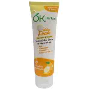 125 Ok Herbal Juicy Skin 125g - Ok Herbal Whip Foam Juicy Skin And Smooth 125g.