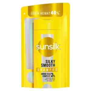Sunsilk Silky Smooth Shampo Pouch 900 Ml