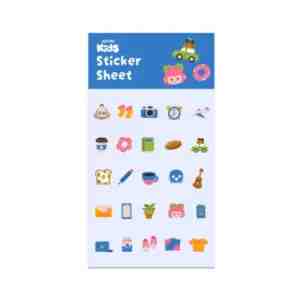 Sticker Set Journal Happy Travel Astro Kids 1pcs - pStiker lucu buat kamu yang suka banget nulis bi