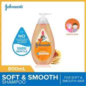 JOHNSONS BABY Active Kids Soft  Smooth Shampoo 800ml 94860 - Baby Active Kids Soft And Smooth Shampoo For Soft